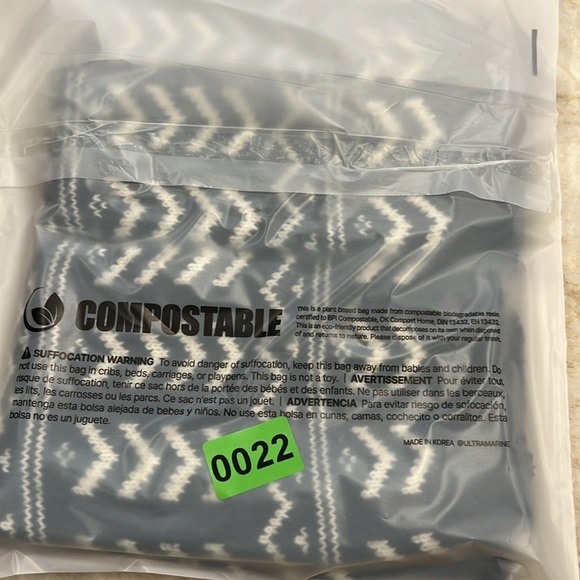 NEW Knit Leg Warmers | Black and White Chevron | OS - Picture 4 of 4